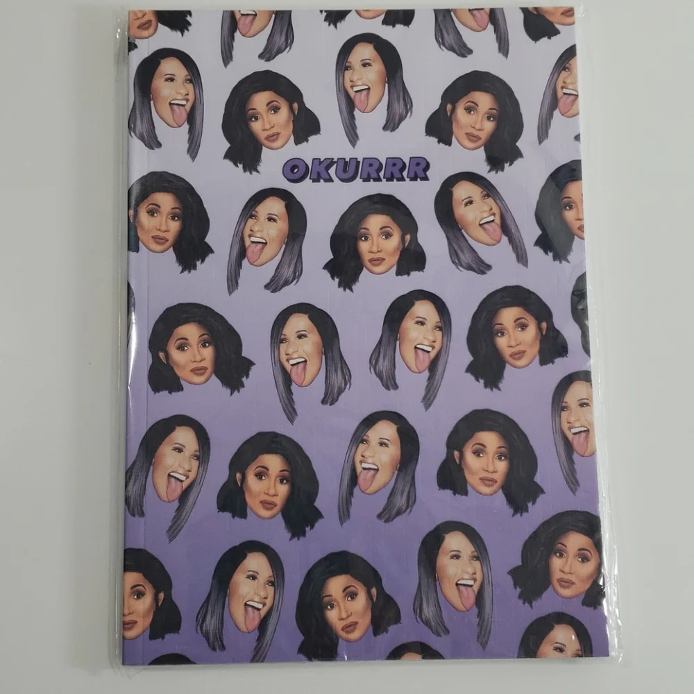 Cardi B -OKURRRR Lined pages Journal